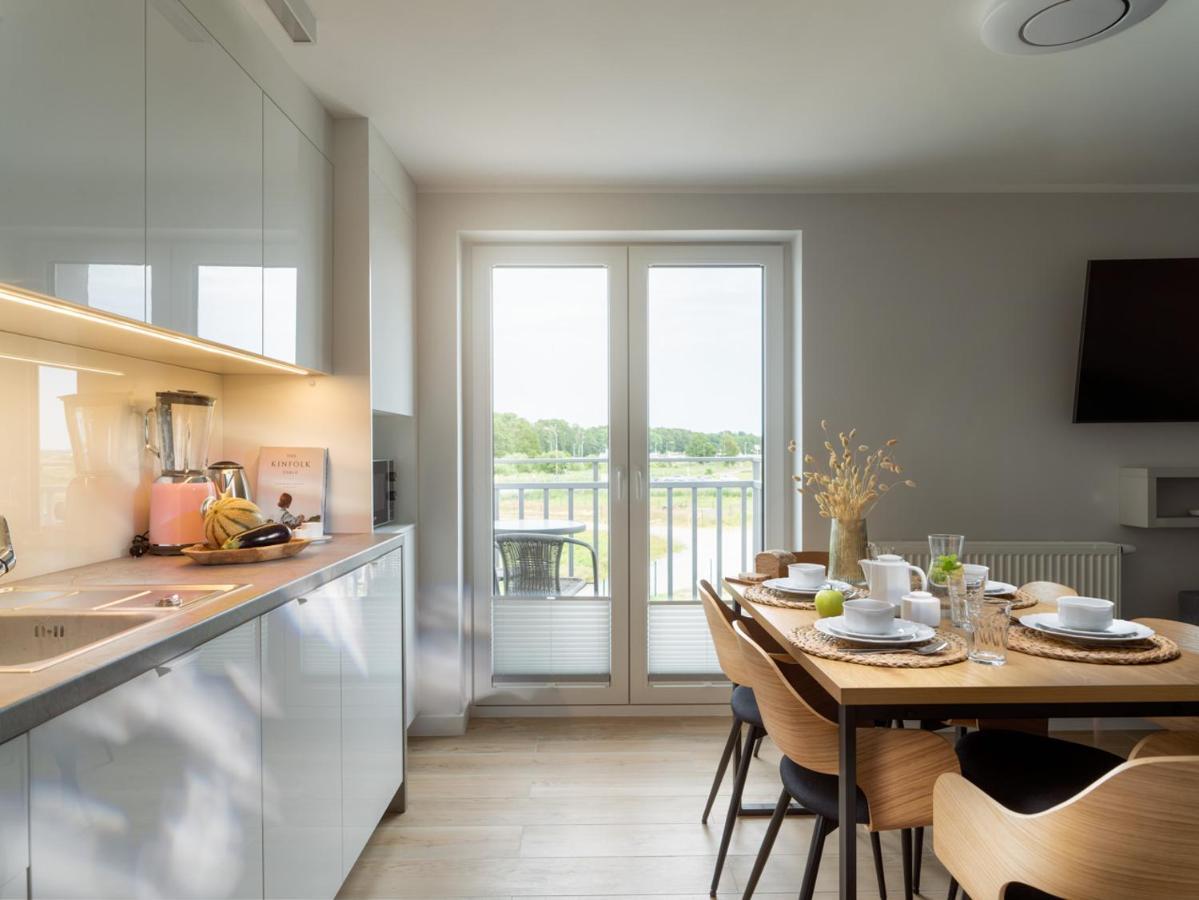 Vincent Apartamenty Darłówek Ujście-Darłowskie Buitenkant foto