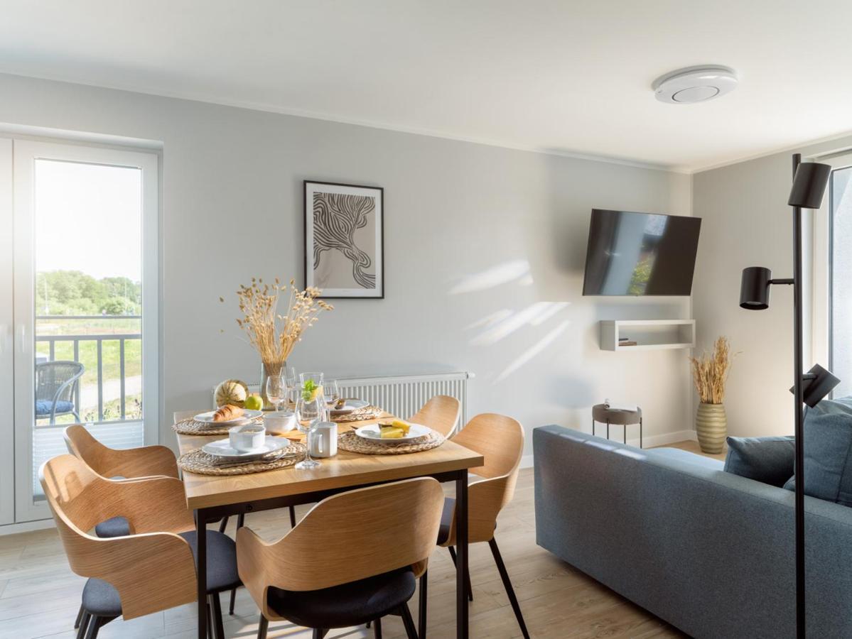 Vincent Apartamenty Darłówek Ujście-Darłowskie Buitenkant foto